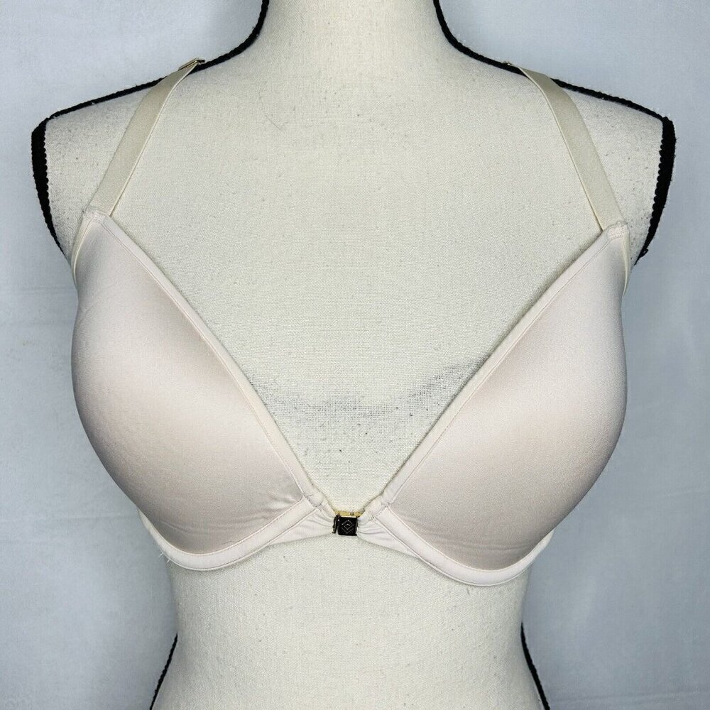 Third Love 32E / 34D Beige Lace Racerback Women's Underwire Lined Bra